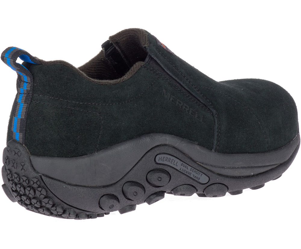 Slip On Senhora - Merrell Jungle Moc Alloy Toe Work - Pretas - ARO791240